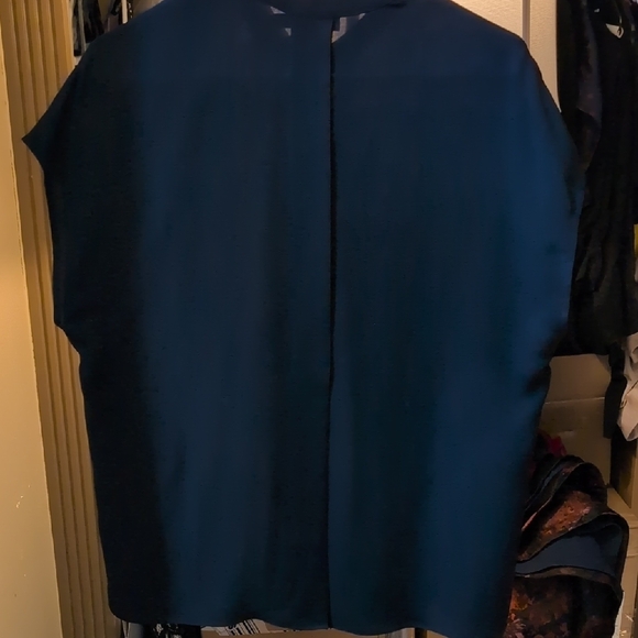 Vince Blue Blouse - Picture 3 of 7